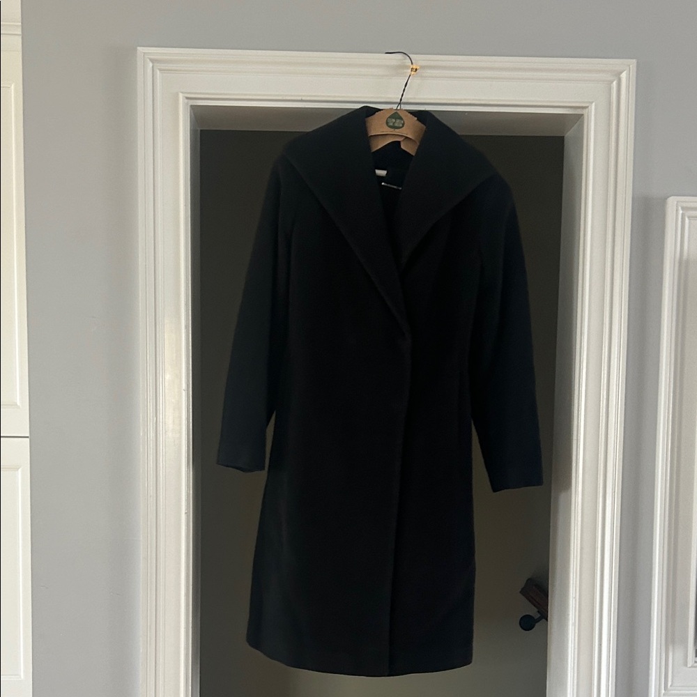 Calvin Klein Classic Black Trench Coat